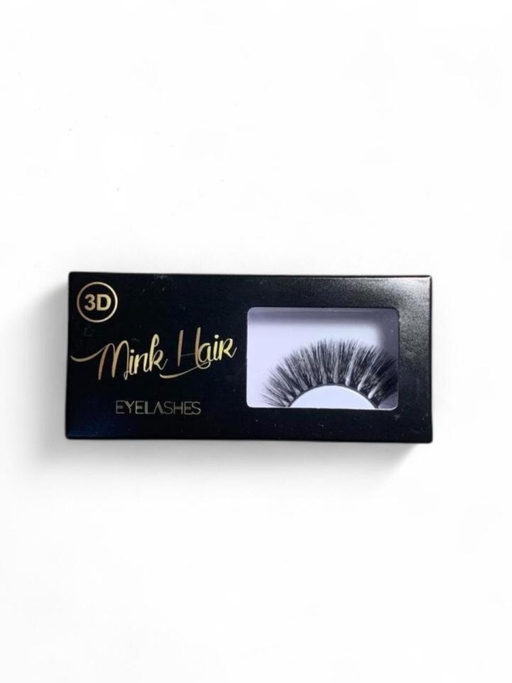 3D Mink Hair Eyelashes - Black